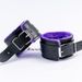 SM Alternative Plush Leather Handcuffs And Footcuffs Training Adult Sex Toys Tools_voghion.com