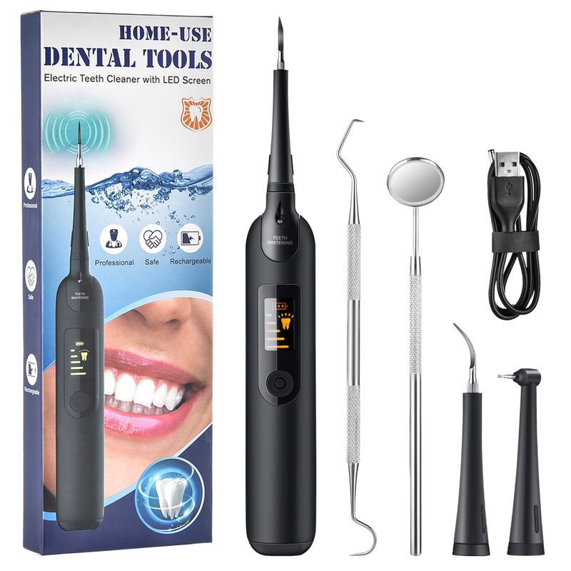 Scaler Sonic Dental čištění zubů sprcha ústní voda hine ústní irigátor odstraňovač zubního kamene zubní deska_voghion.com