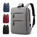 Fashion Business Men's Large Capacity Lightweight Backpack Solid Color Weight Reducing Breathable Computer Bag_voghion.com