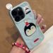 Ins Style Cute Fun Animal Stickers Compatible With 16/15/14 Phone 13/12 Soft Cases 11 Meteorite Pattern_voghion.com