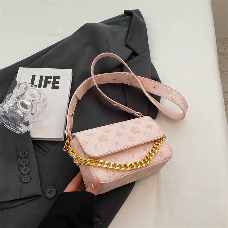 Sac de Texture de mode populaire de cette année femmes été 2023 nouveau Niche chaîne tout match sac de messager épaule petit sac carré_voghion.com
