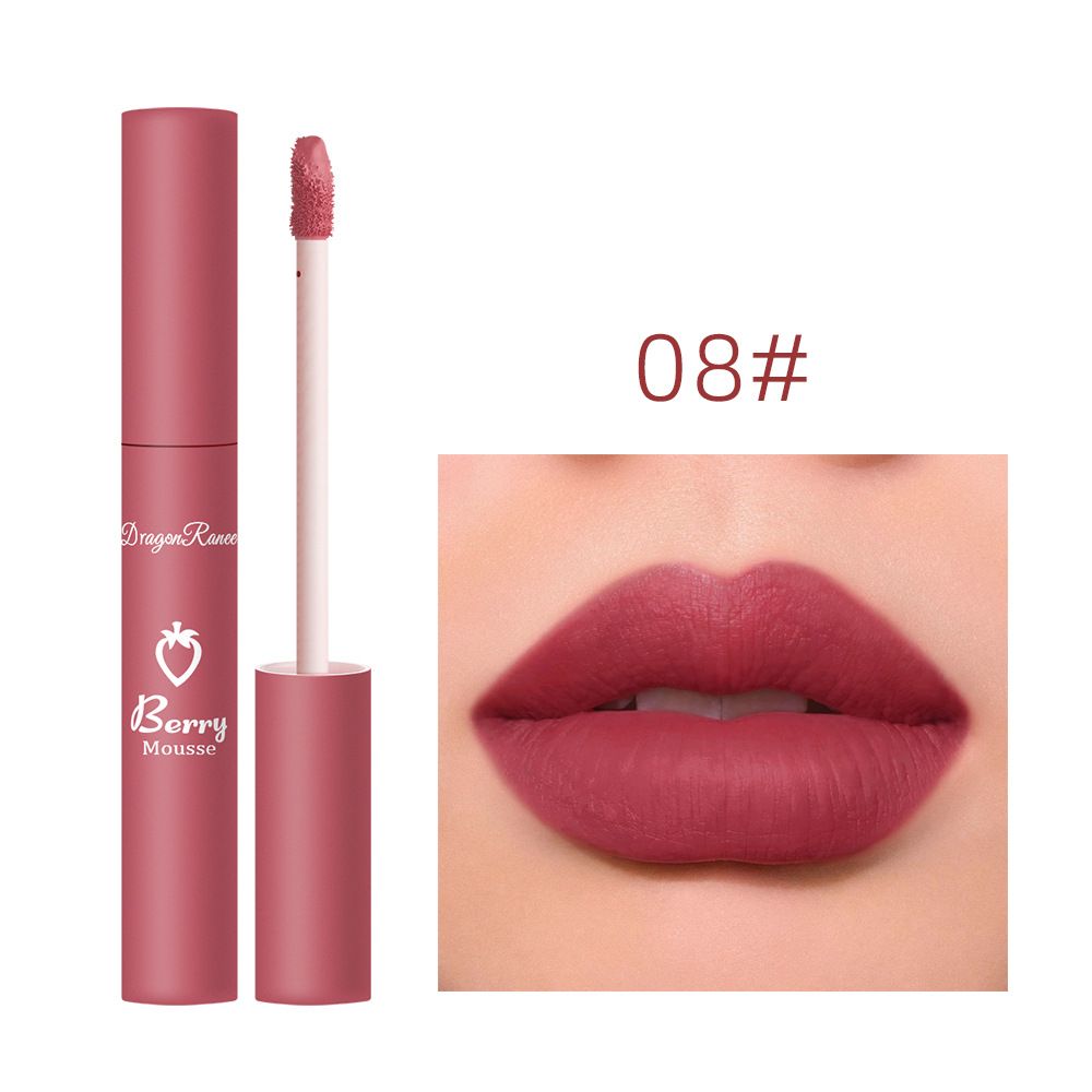 Sweet Kiss Matte Lip Glaze – Langanhaltender, nicht abfärbender Lippenstift mit samtigem Finish für den ganzen Tag_voghion.com