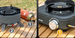 【Conjunto completo】Equipamentos de acampamento ao ar livre, conjunto completo de fogão a gás magnético para piquenique integrado_voghion.com