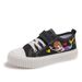Mother & Kids Girls canvas shoes 2024 autumn new style fashion casual soft bottom shoes for middle and large children cartoon non-slip student shoes_voghion.com