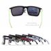KDEAM Eye-catching Function Polarized Sunglasses For Men Matte Black Frame Fit. Painting Temples Play-Cool Sun Glasses_voghion.com