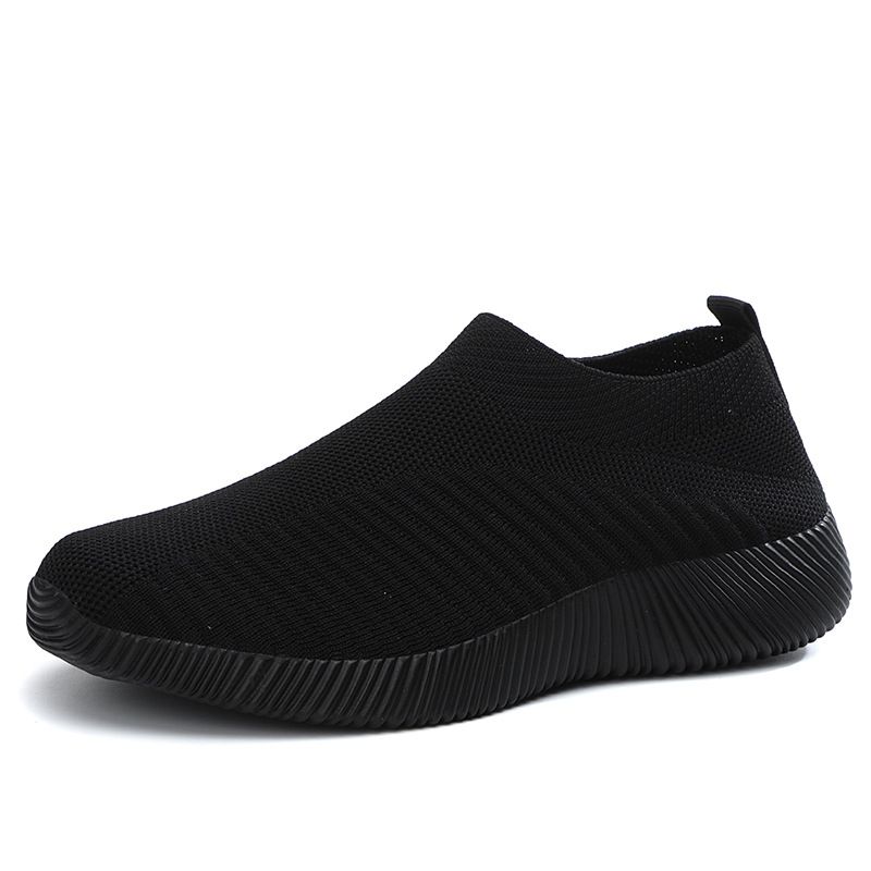 2025 Elastic Socks Flat Bottom Sports And Casual Lightweight Cover Footwear Women's Shoes 35-43_voghion.com