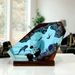 Epoxy Craft Ornament Whale Shark Diver And Shipwreck Ocean Resin Lamp Gift_voghion.com