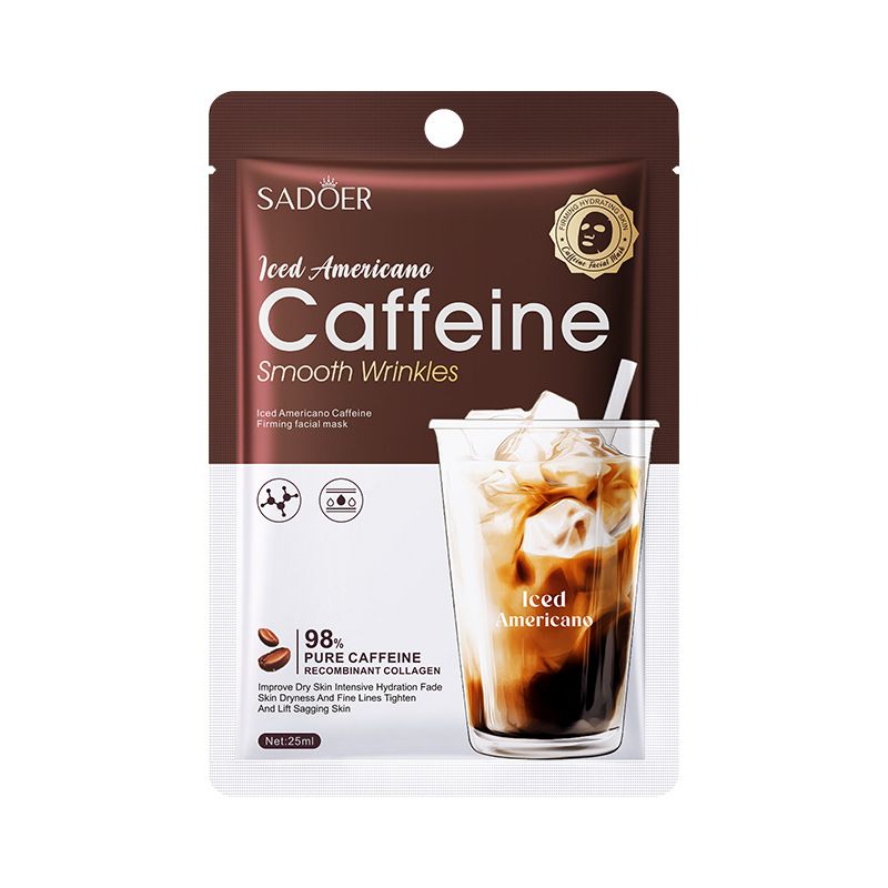 Full English SADOER Iced Americano Koffein Straffende Feuchtigkeitsmaske_voghion.com