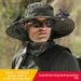 Ventilatore solare per pescatori e donne, cappello parasole per escursioni estive all'aperto, tesa larga tridimensionale_voghion.com