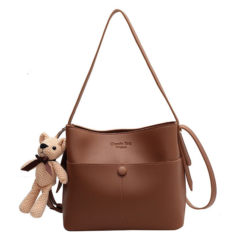 Borsa da donna nuova moda senso borsa a secchiello da donna versatile borsa a tracolla a spalla_voghion.com