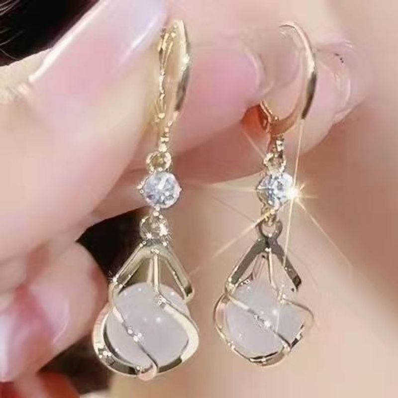 Women's earrings Baroque Earrings Women's Cold Style Earrings 2022 New Trendy Internet Celebrity Earrings Simple Classic Earrings_voghion.com