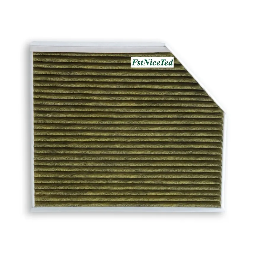 (1pc) Activated Carbon Yellow Non-woven Air Conditioning Filter Fits For Au di A4L Macan Replaces 8K0819439A_voghion.com