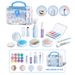 Set di trucchi per bambine, di simulazione e gioco di finzione per bambini transfrontalieri, accuratamente selezionato, anti-sbavatura, con scatola portaoggetti._voghion.com