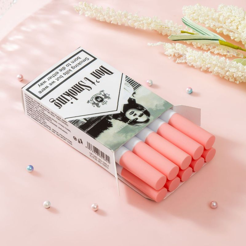 Set de luciu de buze mat MUGE LEEN 10 piese_voghion.com