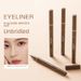Lidschatten & Liner-Kombination Pinkyfocus Langanhaltender, schnelltrocknender, wasserfester, nicht verschmierender Eyeliner-Stift Bedworm Pen Aufhellender Eyeliner-Stift_voghion.com