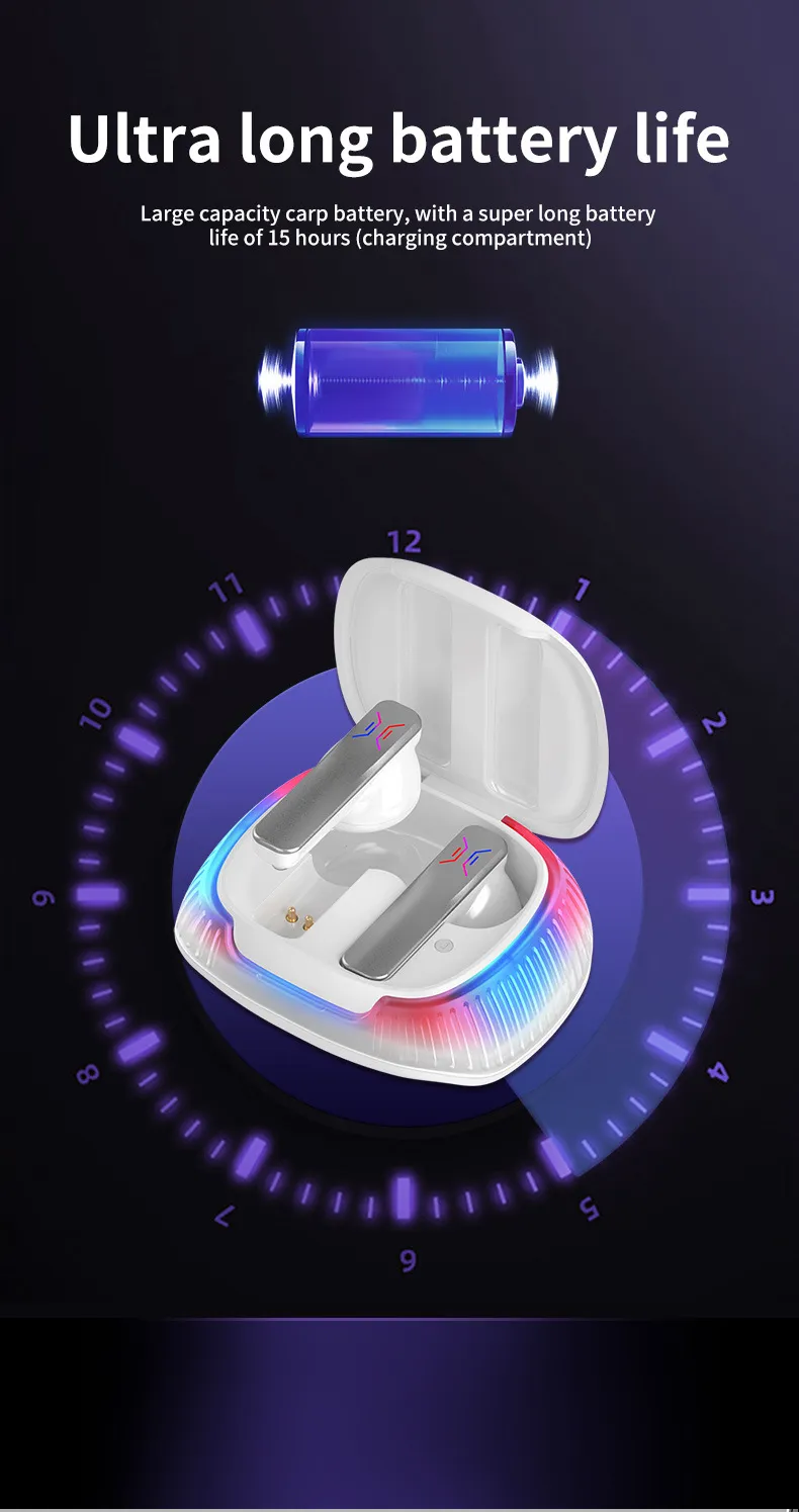 Smart Bluetooth Headset Preklad Machine Simultánne tlmočenie Bluetooth počúvanie hovorov Bluetooth preklad_voghion.com