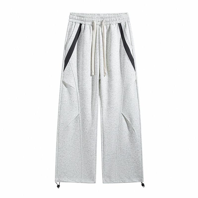 Herren-Jogginghose im Color-Block-Design – Oversize-Jogginghose mit geradem Bein, Casual & Streetwear (S-3XL)_voghion.com