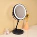 Mother & Kids Folding Makeup Mirror Desktop Magnifying Desktop Double Sided LED Light With Smart Fill Light Dressing Mirror Touch Switch_voghion.com