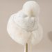 Cappelli da donna in pelliccia sintetica, per valorizzare il viso, in pelliccia di coniglio bianco e velluto, cappello Lei Feng per donna, cappello da sci, caldo, antivento e con protezione per le orecchie_voghion.com