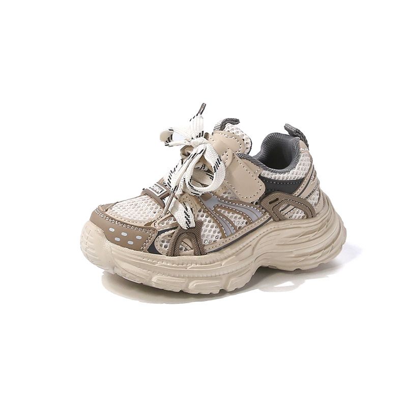 Children's Shoes Spring And Summer New Girls Thin Breathable Sports Shoes Boys Middle And Large Children Daddy Student Shoes Trend_voghion.com