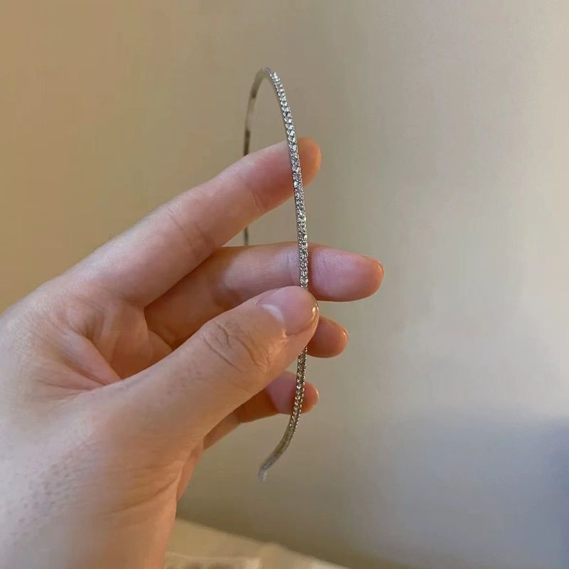 Lingbling, ultradünnes Haarband mit Strasssteinen, minimalistisches Design, super funkelndes Haarband mit Strasssteinen, genau wie eine Fee!_voghion.com