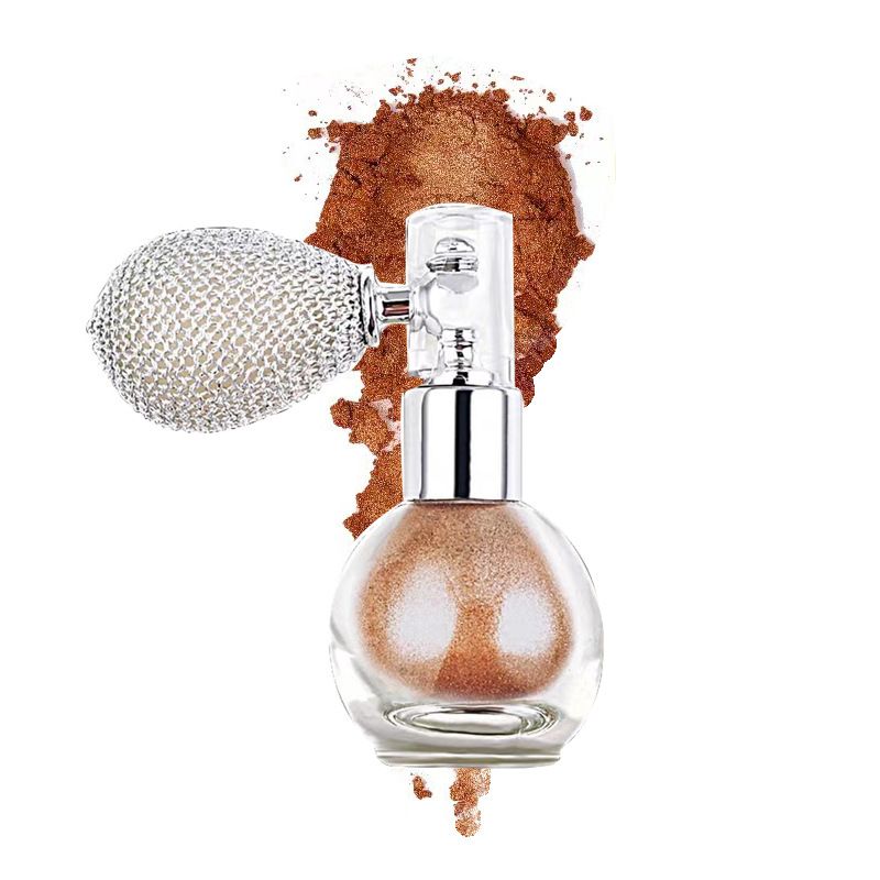 Polvere spray scintillante Polvere scintillante, Glitter per il corpo Viso Evidenziatore lucido Trucco sciolto per trucco per capelli da donna_voghion.com