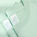 T-shirt à manches courtes et demi-manches en pur coton BF Wind Soft Mint T Soybean 230 g pour femme Vert clair_voghion.com