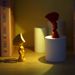 Lampada da tavolo mini a batteria con luce notturna a forma di robot di alta qualità, regalo creativo per l'uso nel dormitorio_voghion.com