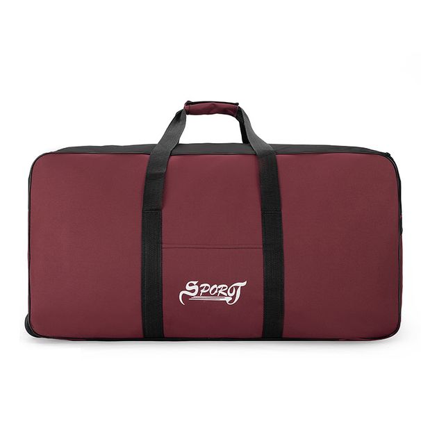 moving luggage storage bag folding clothes storage bag portable multi-functional large capacity wheel travel bag_voghion.com
