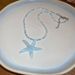 Resin Starfish Beaded Necklace 2025 New Beach Vacation Style Collarbone Chain Niche Fashion Versatile Choker_voghion.com