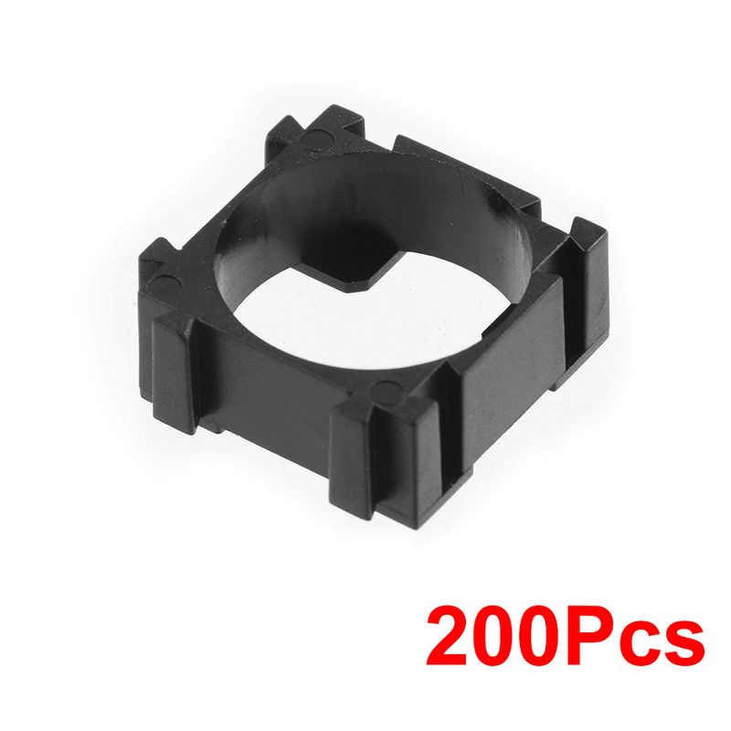 200/300pcs Anti Vibration 1 2 3 Slot 18650 Battery Holder Safety Spacer Frame Radiating Bracket Lithium Cell Support Stand_voghion.com