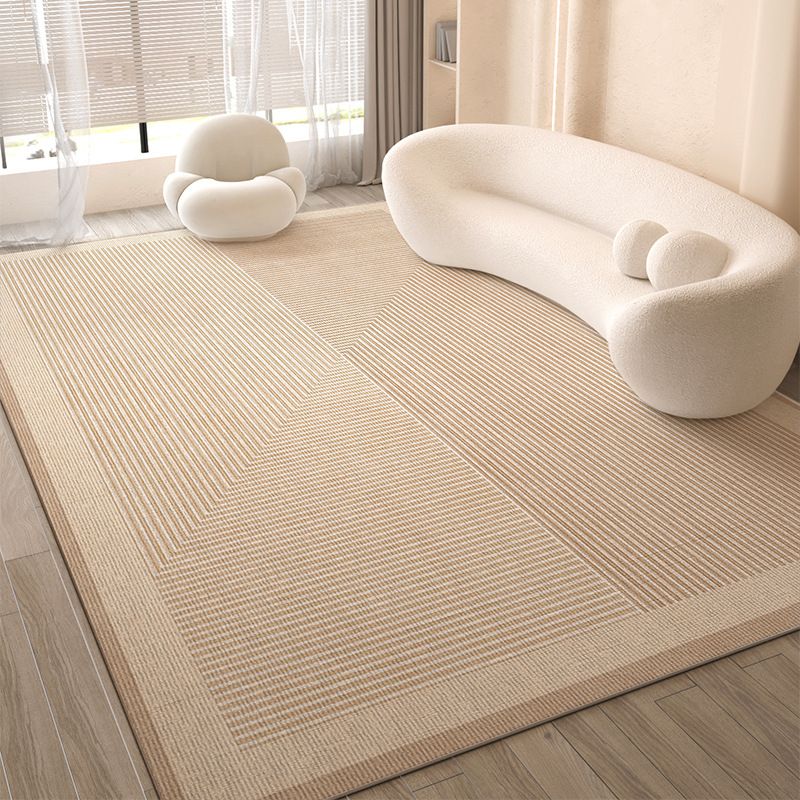Tapete estilo creme para sala de estar, tapete leve de luxo para sofá de alta qualidade, tapete francês espesso para cabeceira, tapete antiderrapante_voghion.com