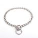 Double Loop Stainless Steel Dog Chain Metal P Chain Collar Stainless Steel P Chain Dog P Chain Dog Collar_voghion.com