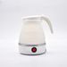 Mini bouilloire pliable 220 V 0,6 L Chauffe-eau portable 600 W Bouilloire électrique à compression en silicone Bouilloire domestique facile à transporter_voghion.com