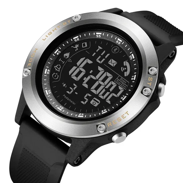 Smart Watch Wekker Oproep Herinnering Lichtgevende Modus Sport Outdoor Horloges Waterdicht Voor Android iOS SANDA Merk Heren_voghion.com