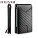 Carbon Fiber Rfid Slim Card Plånbok Pengar Väska Herrplånbok Bifold Billfold_voghion.com