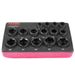 Bit 15pcs 6Point Tool Case Kit Set 3 Sockets Ratchet Impact Drive 8_voghion.com