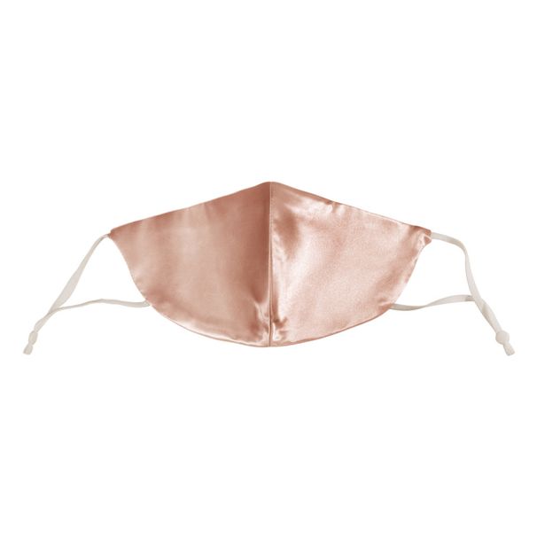 Mulberry Silk 22 Momme Silk Satin Silk Summer Mask With Lining Filter Anti Smog And Dust Mask_voghion.com