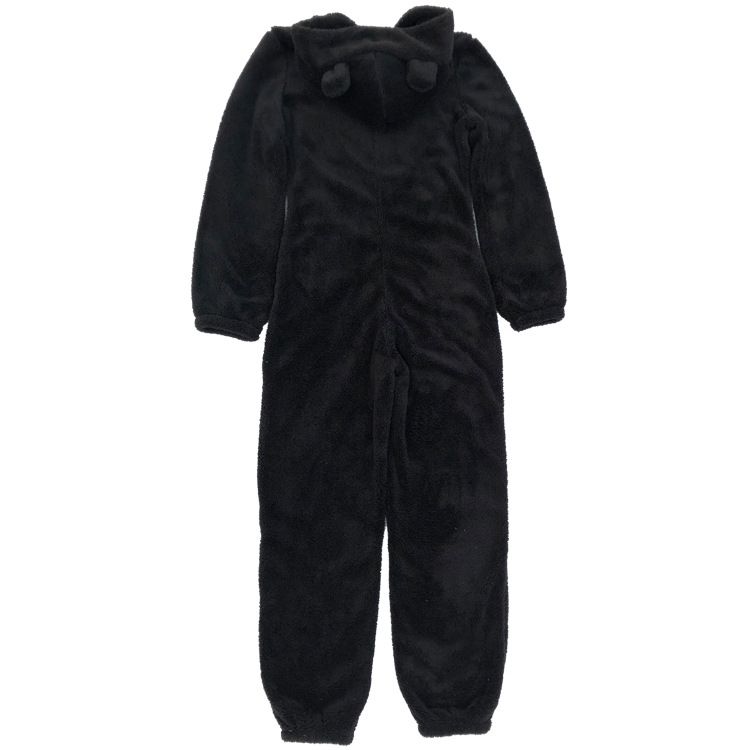 Cozy Fleece-Lined Hooded Onesie Pajamas Set For Family - Soft & Warm Winter Sleepwear, Available In Multiple Colors & Sizes (S-5XL)_voghion.com