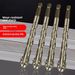Four-Edged Eccentric Drill Bit Skewed Head High Hardness Tile Drill Bit Serrated Concrete Drill Bit Set For 4/6Pcs Drilling Tool_voghion.com
