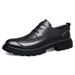 Große Größe 45 46 47 Herbst Winter Neue Business Casual herren Echtes Leder Weiche Sohle Derby Schuhe_voghion.com