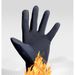 Couple Winter Warm Gloves Men And Women Waterproof Cycling Fleece Lined Windproof Coldproof Outdoor Riding Driving_voghion.com