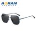 New Irregular Aluminum Magnesium Men's Sunglasses Driving Trend Sunglasses Night Vision Color Changing Anti UV Polarizing Lens_voghion.com