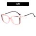 Women's Eyeglasses Ultra Light Glasses Frame For Myopia Suitable For Big Face Slimming Anti Blue Light Glasses Frame Plain Glasses For Round Face_voghion.com