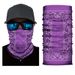LazyZoom Pattern Series Magic Multifunctional Seamless Headscarf Printed Neck Gaiter Outdoor Cycling_voghion.com