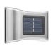 Solar LED Wall Light, Waterproof Outdoor Garden Lights With Up & Down Lighting, Warm White/Color Changing, Stainless Steel,_voghion.com