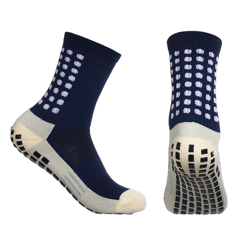 Soccer Socks Hot Selling Professional Thickened Towel Bottom Sweat Absorption Deodorization Point Glue Non Slip Sports Football Socks Yoga Socks_voghion.com
