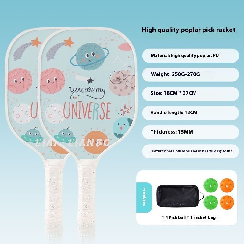 New Pickleball Paddle Outdoor Training Sports For Adults And Students Beach Set_voghion.com