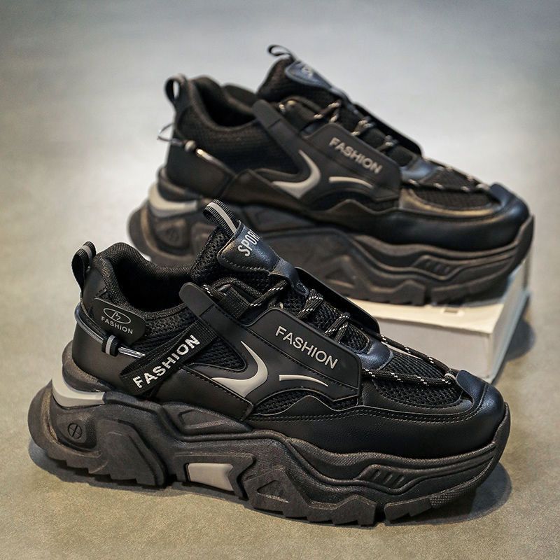 Sports Shoes Men Fall New Foreign Trade Men's Shoes Lace-up Running Shoes Fashion Trend Shoes Men_voghion.com