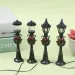 4 Teile/satz Weihnachten Mini Straße Licht Modelle Puppenhaus Straßenlaterne Micro-Landschaft Fee Garten Zubehör_voghion.com